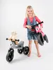 Odrážedlo FUNNY WHEELS Rider Sport růžové  2v1, výška sedla Náhled obrázku produktu 7