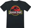 Jurassic Park T-Shirt Uni Kids - Distressed Logo schwarz Produktbild-Vorschau 1