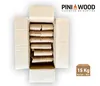 PINI bricchetti di legno duro 100% quercia 15 kg stufa Anteprima dell’immagine prodotto 2