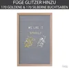 GADGY® Retro Filz Letter Board Grau - Mit 710 golden, Produktbild-Vorschau 2