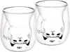 GRÄWE Doppelwandige-Thermogläser, 190ml, 2er Set, Motiv Produktbild-Vorschau 1