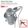 WENKO Haar Trockner Halter Fön Halterung Edelstahl ohne Produktbild-Vorschau 2