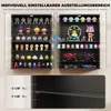 BROTTAR Wandvitrine Schwarz mit Glastüren, 6 verstellbaren Produktbild-Vorschau 5