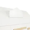Hausbett mit Bücherregal, Dach, Lattenrost, Rausfallschutz, Produktbild-Vorschau 14