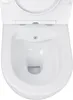 A top-down view of a white toilet bowl with the lid open. Produktbild-Vorschau