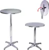2x Stehtisch 2in1 Alu höhenverstellbar 70/115cm Ø60cm Produktbild-Vorschau 1
