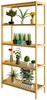 CASARIA® Badregal Standregal Bambus 5 Böden 60x26x130cm Produktbild-Vorschau 9