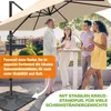 KESSER® Sonnenschirm Ampelschirm SUN XL 300 x 300 cm Inkl. Produktbild-Vorschau 6