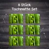 Tischset 6x45x30 cm Platzset Tischmatte Platzmatte Produktbild-Vorschau 4
