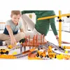 Obří závodní dráha – 273 dílků, elektrické autíčko, jeřáb & Náhled obrázku produktu 12
