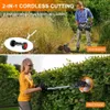 Akku-Rasentrimmer 21V mit 2 Akku und Ladegerät, 3-in-1 Produktbild-Vorschau 6