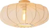 Light & Living - Plafondlamp Plumalia - Beige - Ø50cm Productafbeelding-voorbeeld 1