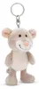 Nici Mouse 10 Cm Schlüsselanhänger Beige  Beige One Size Produktbild-Vorschau 1