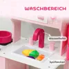 AIYAPLAY Kinderküche Spielküche mit Backofen, Herd, Spüle, Produktbild-Vorschau 7