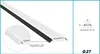 HEXIM Fenstersprossen weiß 1 & 2 Meter - selbstklebende Produktbild-Vorschau 1