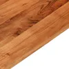 vidaXL Plateau de table 70x70x3,8 cm Carré bois massif Voir les images du produit 6