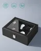 Box na hodinky s 10 přihrádkami, box na hodinky, skleněné Náhled obrázku produktu 5