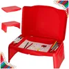 Kinderautotisch mit Ablagefach rot Produktbild-Vorschau 9