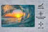 MuchoWow® Schreibtischunterlage Sonnenuntergang - Wasser - Produktbild-Vorschau 2