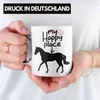 Trendation - "My Happy Place" Tasse für Reiterinnen Lustige Produktbild-Vorschau 2