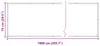vidaXL Brise-vue pour balcon Bordeaux rouge 75 x 1000 cm Voir les images du produit 7