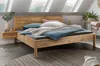 Bett 140x200 cm mit Kopfteil und 2 Nachttischen, Eiche Produktbild-Vorschau 1