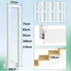 Ikodm 110 cm, schodiskové zábradlie v tvare U, biele, Náhľad obrázku produktu 5