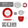 6er Set Variant Rot Suppenteller bunte tiefe Teller Pasta Produktbild-Vorschau 15
