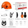 MUSTBAU 2 PAAR Forsthelm EN397 Bauhelm Schutzhelm mit Produktbild-Vorschau 7