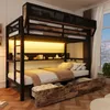 Cama alta de 90 x 200 cm, estructura de metal con Vista previa de la imagen del producto 3