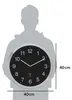 TFA 60.3545.01 Funk Wanduhr 400 mm x 50 Silber Großes Produktbild-Vorschau 7