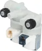 A close-up studio shot of a washing machine inlet valve. Produktbild-Vorschau