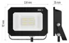 LED reflektor SIMPO 20 W, černý, neutrální bílá Náhled obrázku produktu