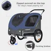 DOGGYHUT    Large Fahrradanhänger & Hundebuggy 2 in 1 für Produktbild-Vorschau 2
