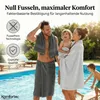 Komfortec 8er Handtuch Set aus 100% Baumwolle, 4 Badetücher Produktbild-Vorschau 7