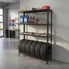 Relaxdays – stojak na opony na 6 sztuk, wys. x szer. x gł. Podgląd zdjęcia produktu 5