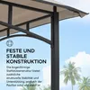 Sunjoy Grill Pavillon LINAS - 152cm x 244cm, grau Produktbild-Vorschau 11