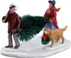 Lemax Vianočná dedinka Pár Vianočný domček Winter Deco - Náhľad obrázku produktu 1