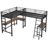 Flieks etagebed 90x200 cm met lattenbodem, hoogslaper met Productafbeelding-voorbeeld 8