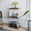 Skye Decor, R300- R300NOS, Nussbaumfarbe, Bücherregale, Produktbild-Vorschau 1
