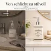 Seifenspender Paris Steingut 500 ml nachfüllbar verchromte Produktbild-Vorschau 12