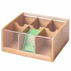 Kesper Tee-Box Bambus 22x21cm, natur Produktbild-Vorschau 2