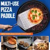 Große Pizzaschaufel, Pizzaschaufel aus Edelstahl, faltbar, Produktbild-Vorschau 6