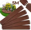 A circular image shows a planter with flowers and text '5M' next to several brown planks. Podgląd zdjęcia produktu