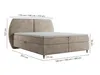 Lit Boxspring 160x200 MADRYT Bouclé Cappuccino avec Voir les images du produit 3