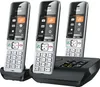 Gigaset Comfort 500A trio silber schwarz Produktbild-Vorschau 3