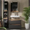 Badmöbel-Set Vicco Marelle Anthrazit 3 Teile mit Produktbild-Vorschau 5