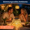 Solar Gartenlampe Boho Stil, handgewebte Rattan Solar Produktbild-Vorschau 6