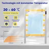 Elektrischer Badheizkoerper 910 x 540mm Handtuchwaermer mit Produktbild-Vorschau 3