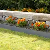 UNUS® Rasenkante Metall Beeteinfassung 10m x 14cm Anthrazit Produktbild-Vorschau 4